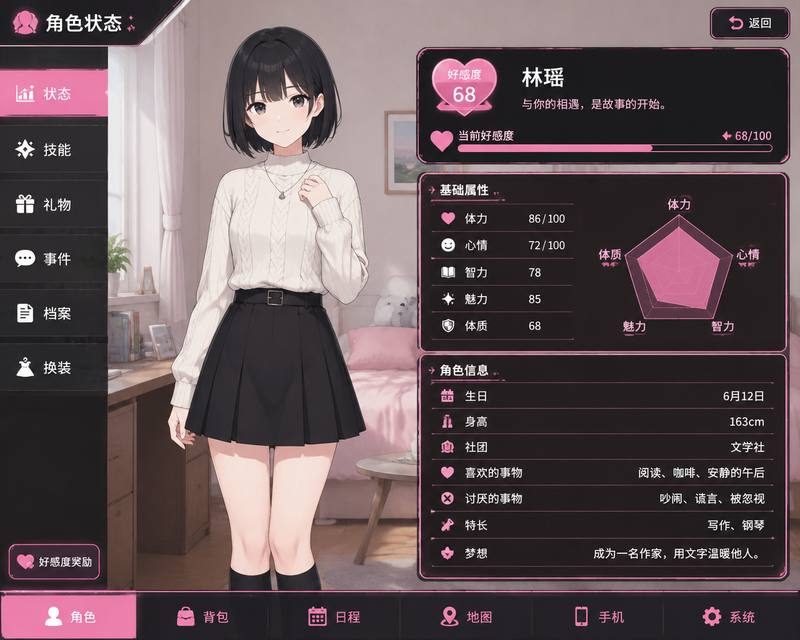 ROOM 日程选择 画面 5
